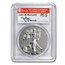 2012-S 2-Coin Silver Eagle Set PR-70 PCGS (FS, John Mercanti)