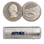 2012-S ATB Quarter Chaco Culture Historical 40-Coin Roll Proof