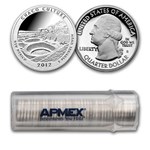 2012-S ATB Quarter Chaco Culture (Silver) 40-Coin Proof Roll