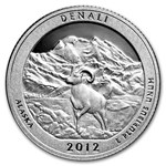 2012-S ATB Quarter Denali National Park 40-Coin Roll Proof