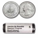 2012-S ATB Quarter Hawaii Volcanoes National 40-Coin Roll Proof