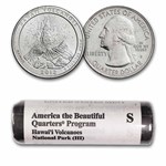 2012-S ATB Quarter Hawaii Volcanoes National 40-Coin Roll Proof