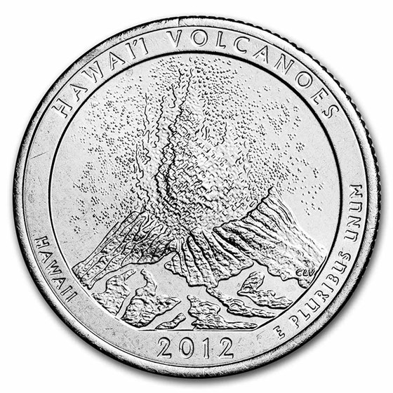 2012-S ATB Quarter Hawai'i Volcanoes National Park Proof 2012-S ATB Quarter Hawai'i Volcanoes National Park Proof