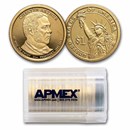 2012-S Chester Arthur 20-Coin Presidential Dollar Roll PR