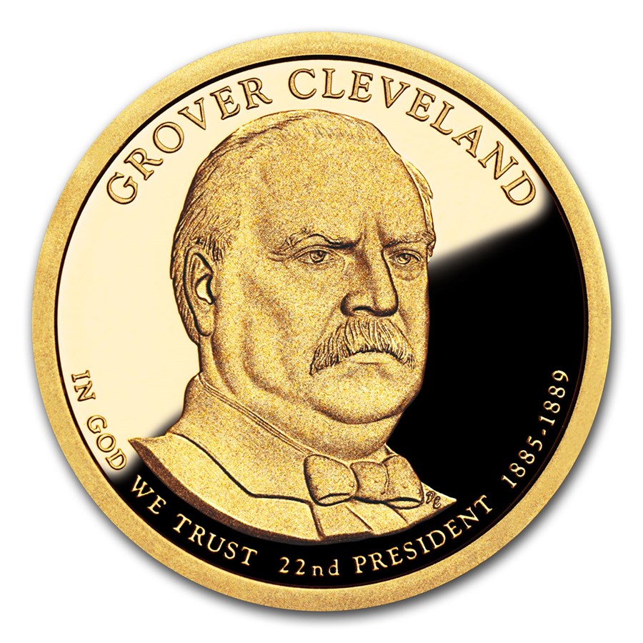 2012-S Grover Cleveland Presidential Dollar Proof (1st Term)