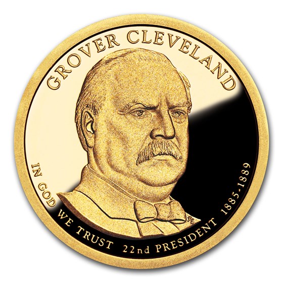 2012-S Grover Cleveland Presidential Dollar Proof (1st Term) 2012-S Grover Cleveland Presidential Dollar Proof (1st Term)