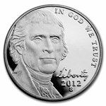 2012-S Jefferson Nickel 40-Coin Roll Proof