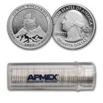 2012-S Quarter Hawai'i Volcano (Silver) 40-Coin Proof Roll
