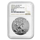 2012-S Reverse Proof Silver Eagle PF-70 NGC