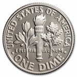 2012-S Roosevelt Dime 50-Coin Roll Proof