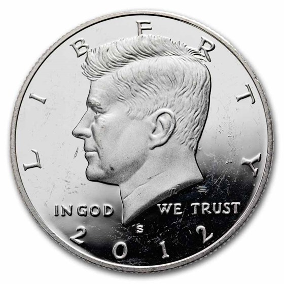 2012-S Silver Kennedy Half Dollar Gem Proof (Impaired)