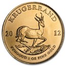 2012 South Africa 1 oz Gold Krugerrand BU