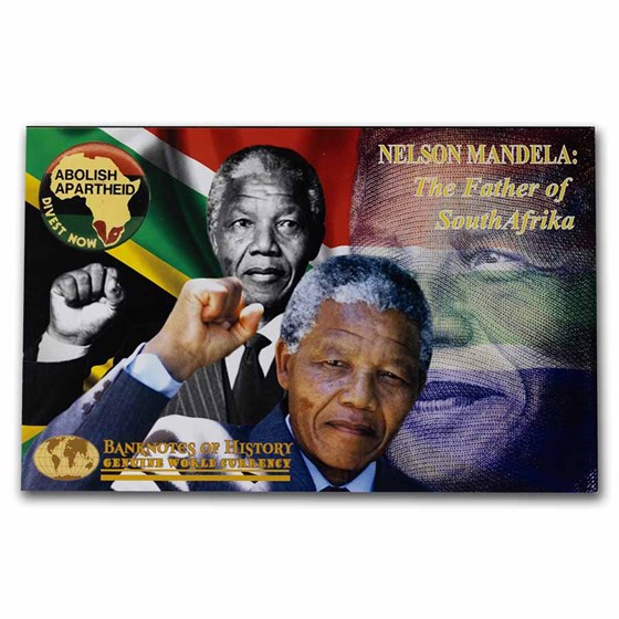 Buy 2012 South African Nelson Mandela 10 Rand Banknote | APMEX