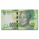 2012 South Africa Nelson Mandela 10 Rand Banknote