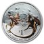 2012 TUV 1 oz Silver Dragons of Legend Prf (St George & Dragon)