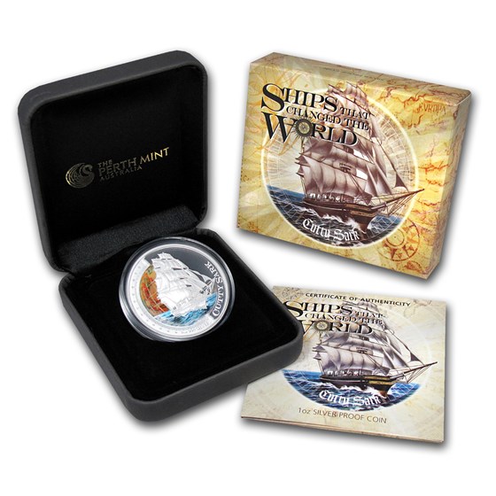 2012 TUV 1 oz Silver Ships that Changed the World Pf (Cutty Sark) 2012 TUV 1 oz Silver Ships that Changed the World Pf (Cutty Sark)