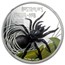 2012 Tuvalu 1 oz Silver Colorized Funnel Web Spider PF-70 UC NGC