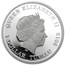 2012 Tuvalu 1 oz Silver Dragons of Legend Proof (Red Welsh)