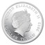 2012 Tuvalu 1 oz Silver Siberian Tiger Proof