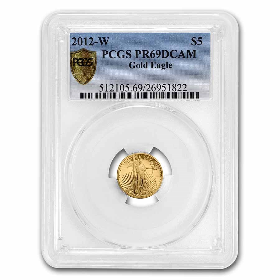 2012-W 1/10 oz Proof American Gold Eagle PR-69 PCGS