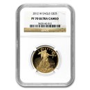 2012-W 1/2 oz Proof American Gold Eagle PF-70 NGC