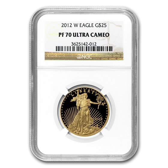 2012-W 1/2 oz Proof American Gold Eagle PF-70 NGC 2012-W 1/2 oz Proof American Gold Eagle PF-70 NGC