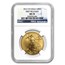 2012-W 1 oz Burnished Gold Eagle MS-70 NGC (FR)