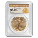 2012-W 1 oz Burnished Gold Eagle MS-70 PCGS (Cleveland Signature) 2012-W 1 oz Burnished Gold Eagle MS-70 PCGS (Cleveland Signature)
