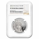 2012-W 1 oz Proof American Platinum Eagle PF-70 NGC
