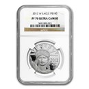 2012-W 1 oz Proof American Platinum Eagle PF-70 NGC 2012-W 1 oz Proof American Platinum Eagle PF-70 NGC