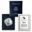 2012-W Burnished American Silver Eagle (w/Box & COA)