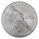 2012-W Infantry Soldier $1 Silver Commem BU (w/Box & COA)