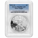 2012-W Proof American Silver Eagle PR-69 PCGS