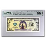 2013 $1.00 (D) Cruella CU-66 EPQ PMG (DIS#167) Dalmations Error