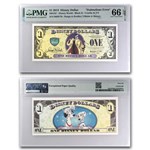 2013 $1.00 (D) Cruella CU-66 EPQ PMG (DIS#167) Dalmations Error