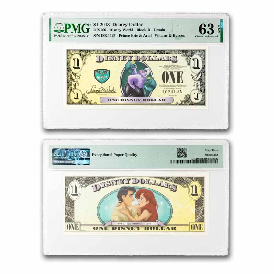 2013 $1.00 (D) Ursula CU-63 EPQ PMG (DIS#166)