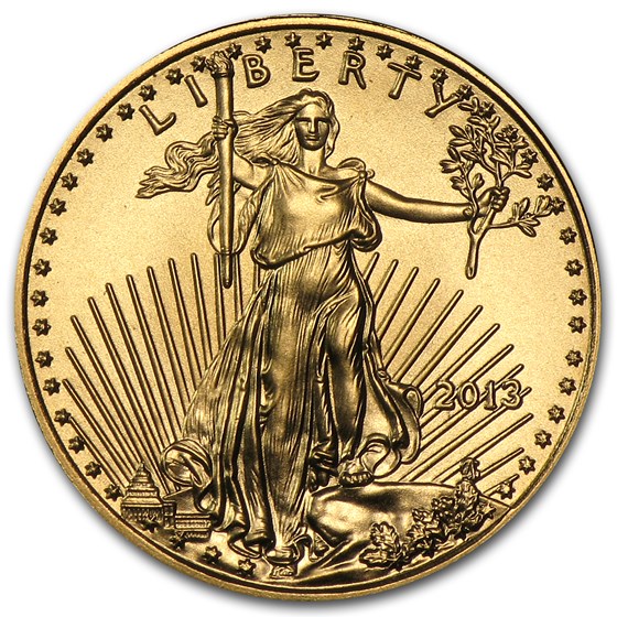 2013 1/10 oz American Gold Eagle BU