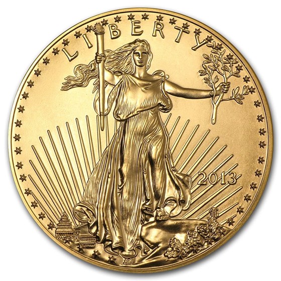 2013 1 oz American Gold Eagle BU