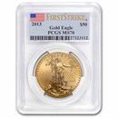 2013 1 oz American Gold Eagle MS-70 PCGS