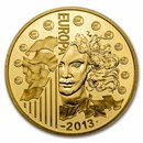 2013 1 oz Gold Europa Series 50th Anniv of Élysée Treaty