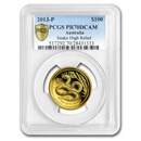 2013 1 oz Gold Snake PR-70 PCGS (Ultra High Relief) 2013 1 oz Gold Snake PR-70 PCGS (Ultra High Relief)