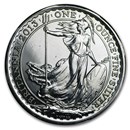 2013 1 oz Lunar Silver Britannia Year of the Snake (Spotted)