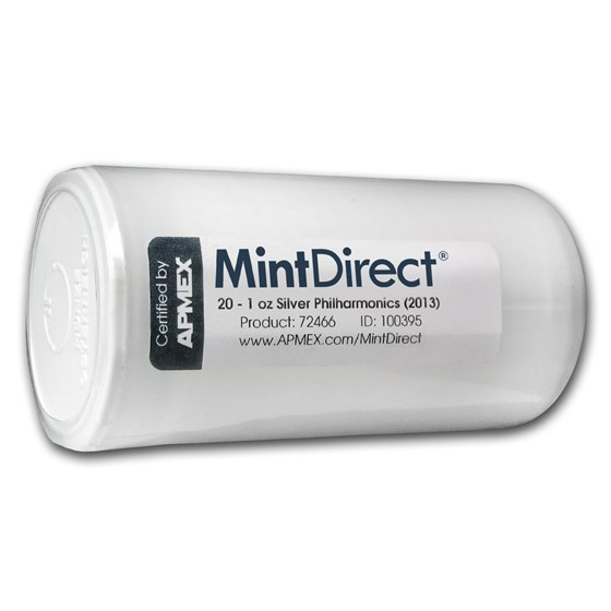 2013 1 oz Silver Philharmonics (20-Coin MintDirect® Tube) 2013 1 oz Silver Philharmonics (20-Coin MintDirect® Tube)