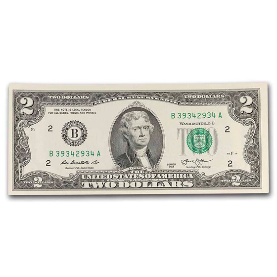 2013 $2.00 FRN CU (Random Districts) 2013 $2.00 FRN CU (Random Districts)