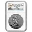 2013 2-Coin Silver Eagle Set SP/PF-70 NGC (ER/FR, West Point)