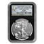 2013 2-Coin Silver Eagle Set SP/PR-70 NGC (ER, West Point, Blk)