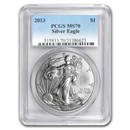 2013 American Silver Eagle MS-70 PCGS