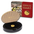 2013 Australia 1/10 oz Gold Lunar Snake Proof (Series II)