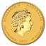 2013 Australia 1/2 oz Gold Lunar Snake BU (Series II)
