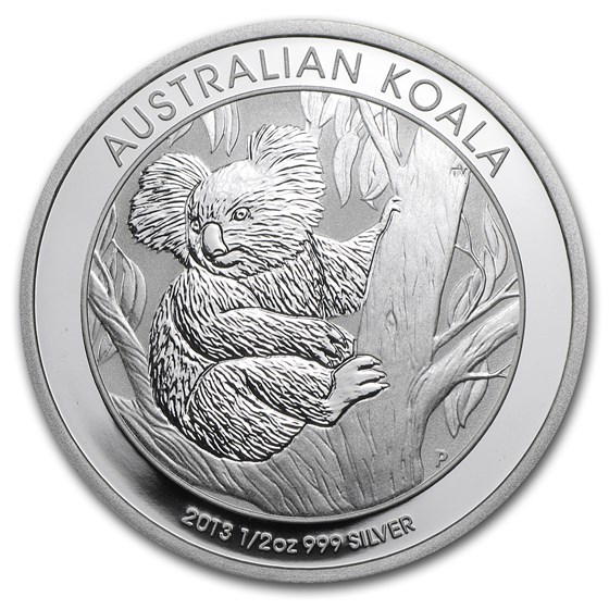 2013 Australia 1/2 oz Silver Koala BU 2013 Australia 1/2 oz Silver Koala BU
